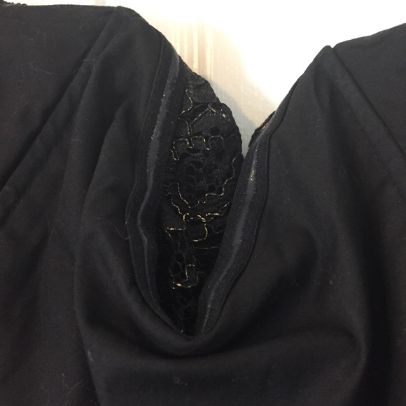 Francesca’s Top Off the Shoulder Open Back Lace L - Picture 8 of 8